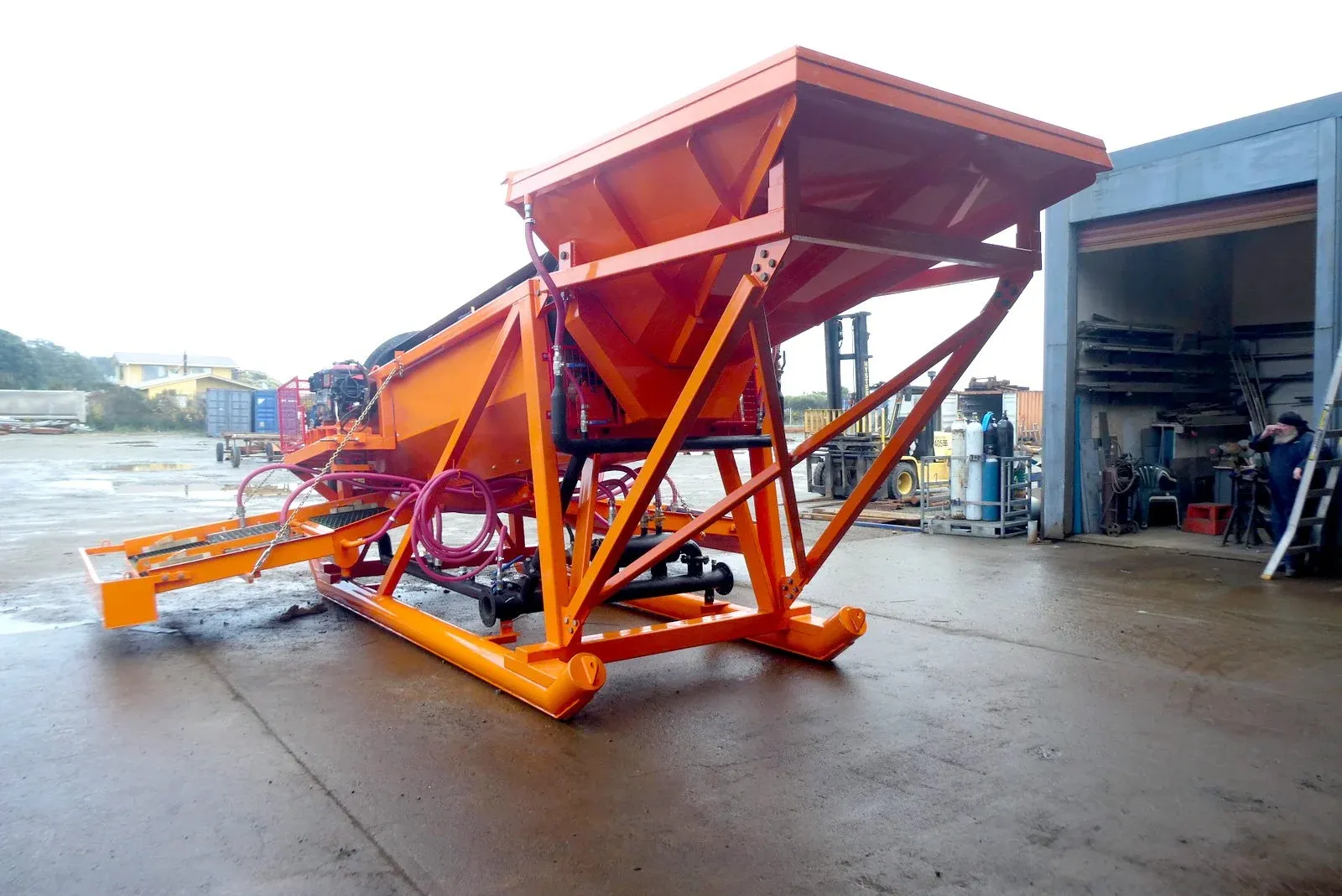 Armored vehicle for protection