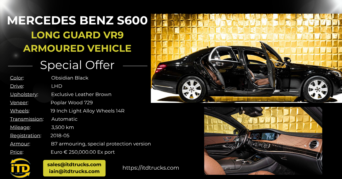 Mercedes Armoured vehicle [black]